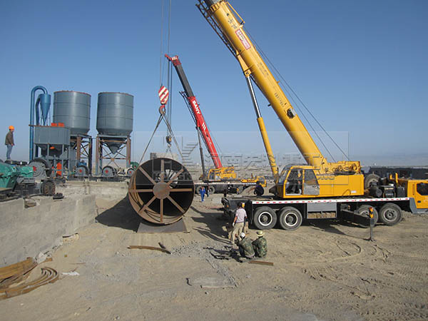 Installation Site of Environmental Protection Lime Rotary Kiln in Philippines