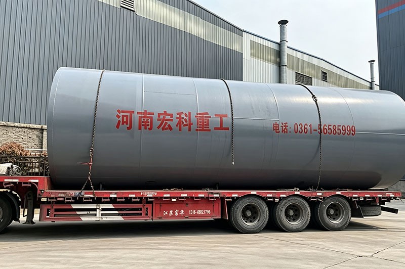 Hematite Rotary Kiln, 20,000 TPY – Shipped to India
