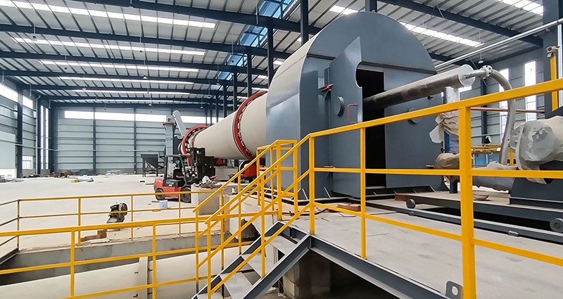 Quartz Sand Rotary  Kiln, 150 TPD – Whitening Project in India