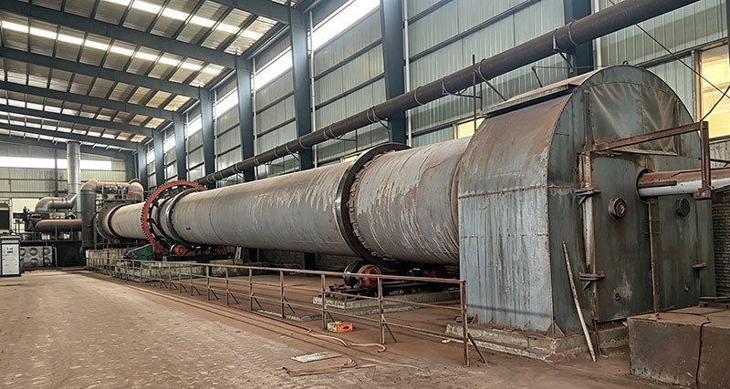 Φ3.5×50m Sludge Incineration Rotary Kiln Project in Jiangxi