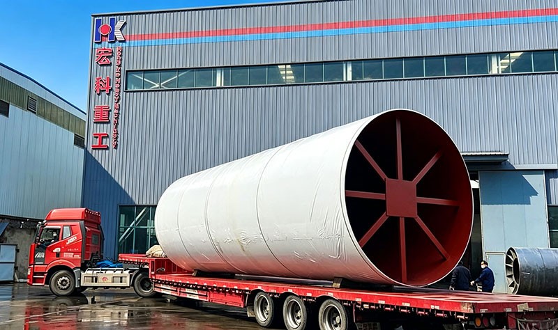 φ3.0×60m Rotary Kiln for Dolomite Calcination – Shipped to Inner Mongolia