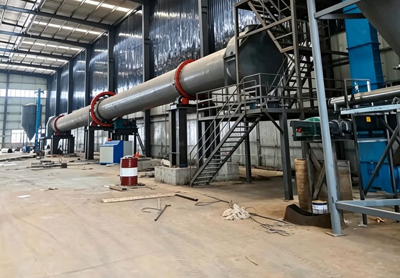 ∅1.6×36m Aluminum Dross Kiln – New Installation in Chongqing