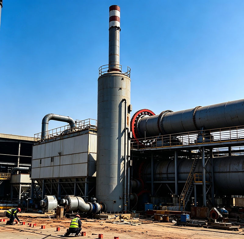 Phosphorus Sludge Kiln – Successful Ignition in Shandong
