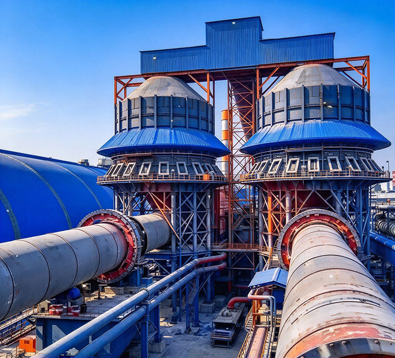 800 TPD Lime Kiln — Shaanxi Project
