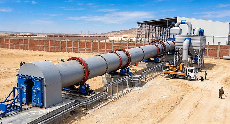 Active Lime Kiln, 250 TPD — Egypt Project